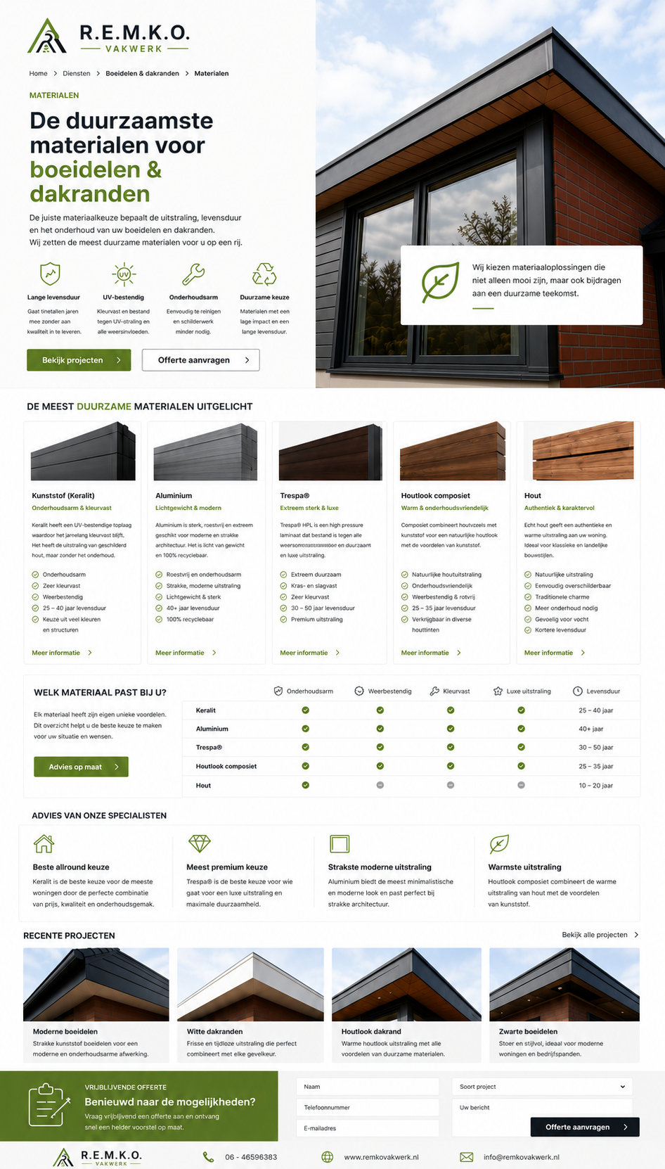 Referentieontwerp Materialen